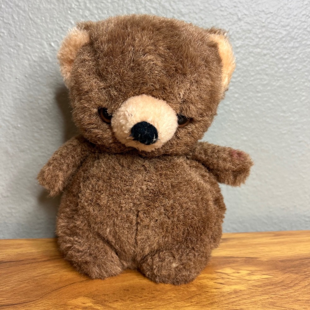 Vintage Russ Berrie Baboo Luv Pets 1979 Plush Bear 7" Rare HTF